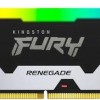 Kingston Fury Renegade RGB DDR5 32GB RAM με 2x16GB Modules και Ταχύτητα 7200 για Desktop