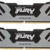 Kingston Fury Renegade Silver DDR5 32GB RAM με 2x16GB Modules και Ταχύτητα 7200 για Desktop