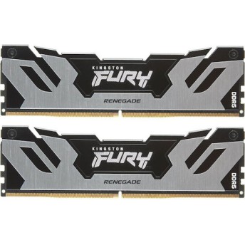 Kingston Fury Renegade Silver DDR5 32GB RAM με 2x16GB Modules και Ταχύτητα 7200 για Desktop