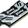 Kingston Fury Renegade Silver DDR5 32GB RAM με 2x16GB Modules και Ταχύτητα 7200 για Desktop