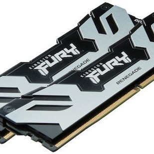 Kingston Fury Renegade Silver DDR5 32GB RAM με 2x16GB Modules και Ταχύτητα 7200 για Desktop