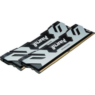 Kingston Fury Renegade Silver DDR5 32GB RAM με 2x16GB Modules και Ταχύτητα 7200 για Desktop