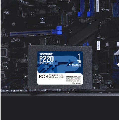 Patriot P220 SSD 1TB 2.5'' SATA III