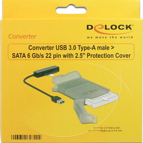 DeLock Θήκη για Σκληρό Δίσκο 2.5