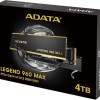 Adata Legend 960 MAX SSD 4TB M.2 PCI Express 4.0 ALEG-960M-4TCS