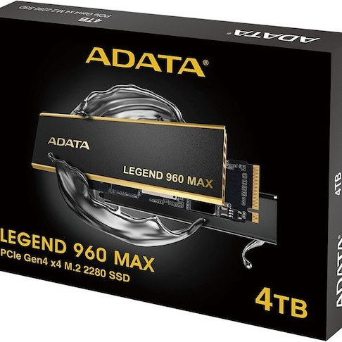 Adata Legend 960 MAX SSD 4TB M.2 PCI Express 4.0 ALEG-960M-4TCS