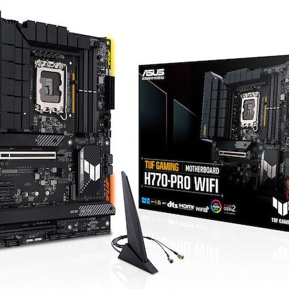 Asus TUF GAMING H770-PRO WIFI Motherboard ATX με Intel 1700 Socket 90MB1D50-M0EAY0 90MB1D50-M1EAY0
