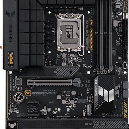 Asus TUF GAMING H770-PRO WIFI Motherboard ATX με Intel 1700 Socket 90MB1D50-M0EAY0 90MB1D50-M1EAY0