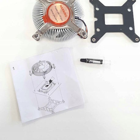 Silverstone NT07-1700 Ψύκτρα Επεξεργαστή για Socket 1700