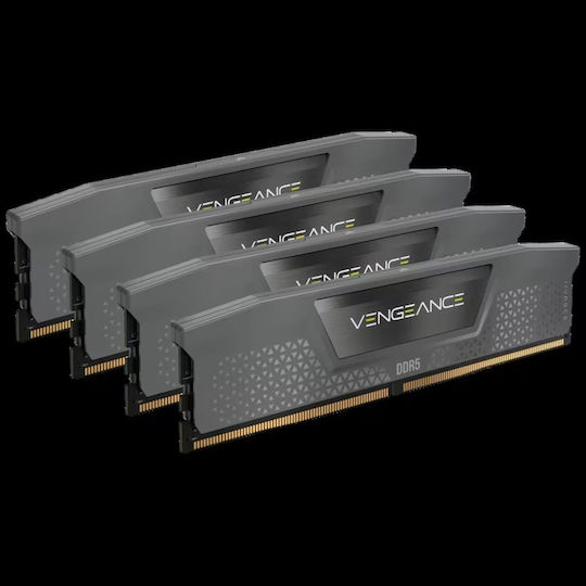 Corsair Vengeance DDR5 64GB RAM με 4x16GB Modules και Ταχύτητα 5600 για Desktop