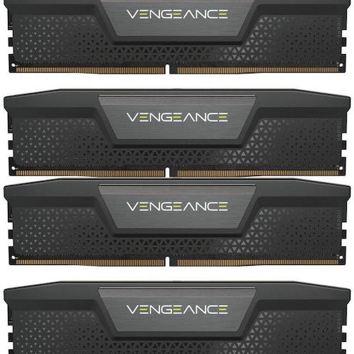 Corsair Vengeance DDR5 64GB RAM με 4x16GB Modules και Ταχύτητα 5600 για Desktop