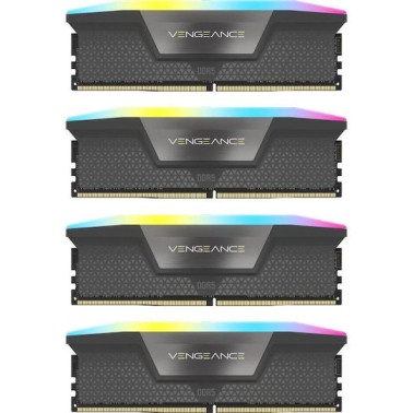 Corsair Vengeance RGB DDR5 64GB RAM με 4x16GB Modules και Ταχύτητα 5600 για Desktop