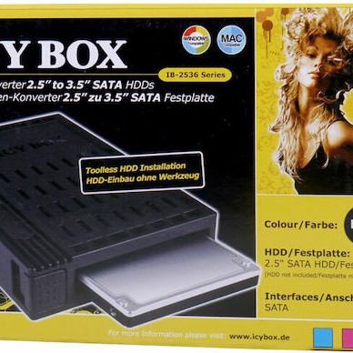 Icy Box Θήκη για Σκληρό Δίσκο 2.5