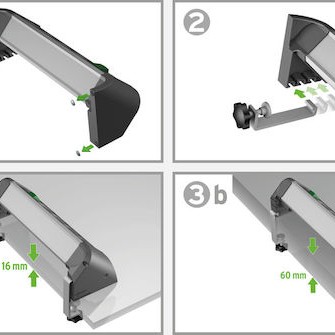 Brennenstuhl Πολύπριζο 4 Θέσεων με 2 USB-A, Διακόπτη και Καλώδιο 1.8m