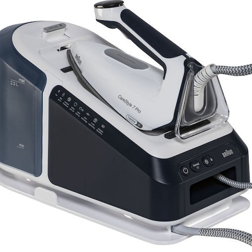 Braun CareStyle 7 Pro Σύστημα Σιδερώματος Πίεσης 8bar με Δοχείο 2lt