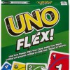 Επιτραπέζιο Παιχνίδι Uno Flex για 2-8 Παίκτες 7+ Ετών (EN) Mattel
