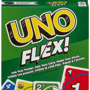 Επιτραπέζιο Παιχνίδι Uno Flex για 2-8 Παίκτες 7+ Ετών (EN) Mattel