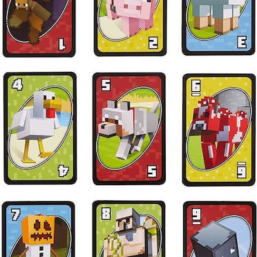 Επιτραπέζιο Παιχνίδι Uno Minecraft Παίκτες για 2-10 Παίκτες 7+ Ετών Mattel