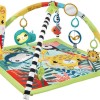 Fisher Price Γυμναστήριο Δραστηριοτήτων Rainforest με Μουσική Πολύχρωμο για Νεογέννητα (MxΠ) 82x76.9cm