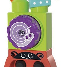 Mega Bloks Τουβλάκια Move & Groove Caterpillar για 1+ Έτους 30τμχ