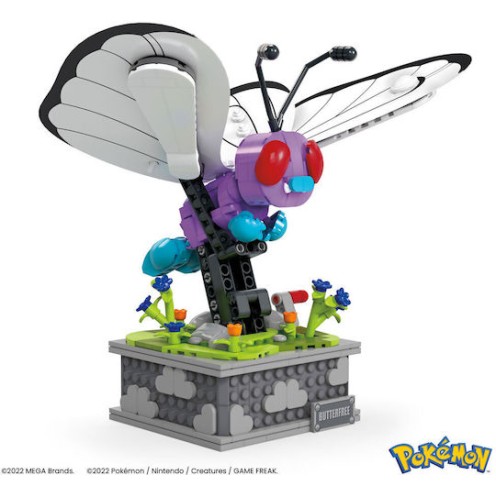 Mega Bloks Τουβλάκια Pokémon Butterfree για 12+ Ετών 582τμχ
