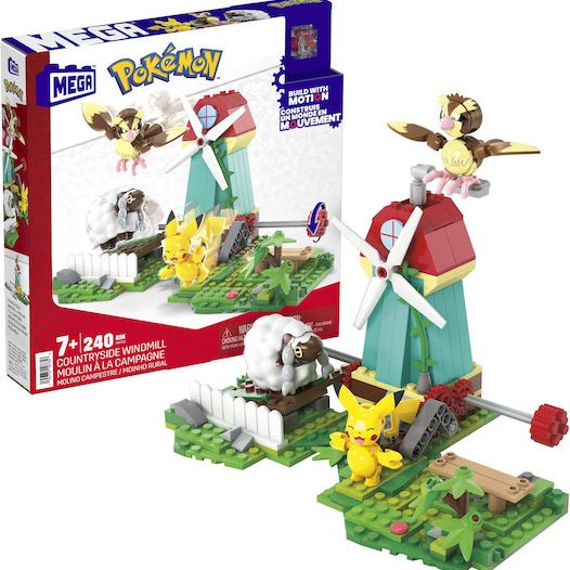 Mega Bloks Τουβλάκια Countryside Windmill για 7+ Ετών 240τμχ