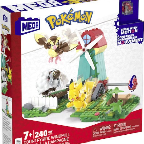 Mega Bloks Τουβλάκια Countryside Windmill για 7+ Ετών 240τμχ