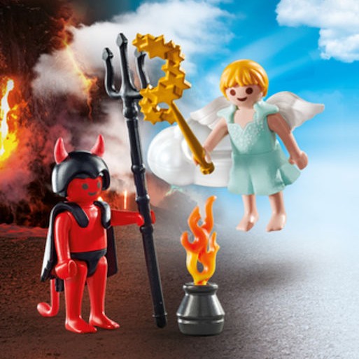 Playmobil Special Plus Αγγελάκι & Διαβολάκι για 4-10 ετών