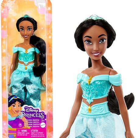 Mattel Jasmine Κούκλα Disney Princess 30εκ.