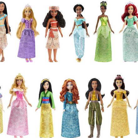 Mattel Jasmine Κούκλα Disney Princess 30εκ.