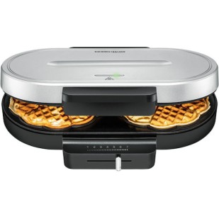 Rommelsbacher WA 1250 Βαφλιέρα για Βάφλες Καρδιά 2 Θέσεων 1250W