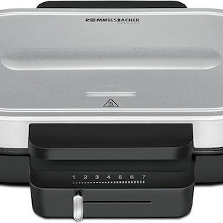 Rommelsbacher WA 1250 Βαφλιέρα για Βάφλες Καρδιά 2 Θέσεων 1250W