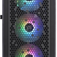 Thermaltake Ceres 500 TG Gaming Midi Tower Κουτί Υπολογιστή με Πλαϊνό Παράθυρο και RGB Φωτισμό Μαύρο