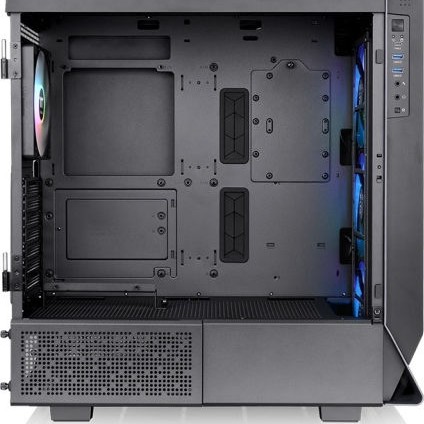 Thermaltake Ceres 500 TG Gaming Midi Tower Κουτί Υπολογιστή με Πλαϊνό Παράθυρο και RGB Φωτισμό Μαύρο