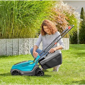 Gardena PowerMax 30/18V P4A Μηχανή Γκαζόν Μπαταρίας 18V Solo