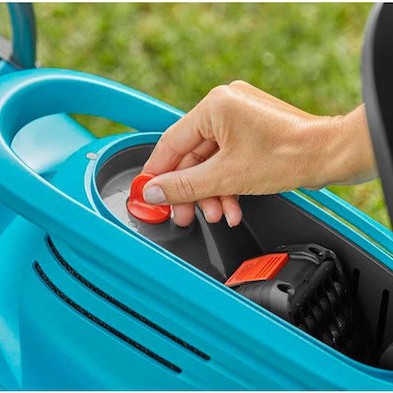 Gardena PowerMax 30/18V P4A Μηχανή Γκαζόν Μπαταρίας 18V Solo