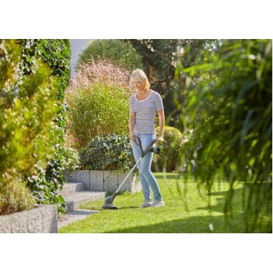 Gardena Χορτοκοπτικό Ώμου / Χειρός Μπαταρίας 18V 2kg με 1 Μπαταρία 2Ah