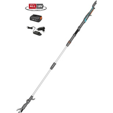 Gardena HighCut 250/18V P4A Τηλεσκοπικό Κονταροψάλιδο 4m με Άνοιγμα Ψαλιδιού 28mm