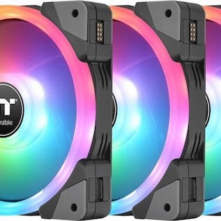 Thermaltake Swafan EX12 Set Case Fan 120mm με RGB Φωτισμό και Σύνδεση 9-Pin 3τμχ