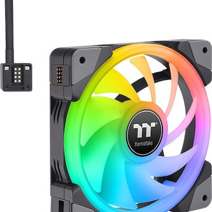 Thermaltake Swafan EX14 Set Case Fan 140mm με RGB Φωτισμό και Σύνδεση 9-Pin 3τμχ