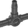 Gardena 13211-20 Σύνδεσμος Σωλήνων Ποτίσματος 4.6mm 10τμχ Μαύρο