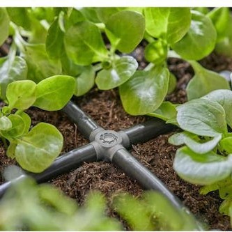 Gardena 13214-20 Σύνδεσμος Σωλήνων Ποτίσματος 4.6x4.6x4.6mm