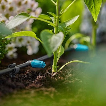 Gardena Ακροφύσιο με Ροή Νερού 15lt/h Μαύρο 13315-20