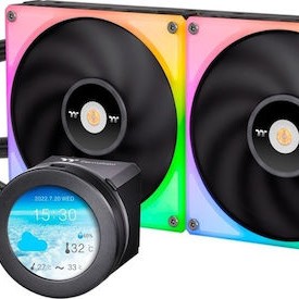 Thermaltake Toughliquid 280 RGB Υδρόψυξη Επεξεργαστή Διπλού Ανεμιστήρα 140mm για Socket AM4/AM5/1700/1200/115x