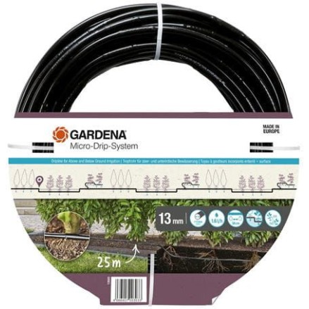 Gardena 13503-20 Σταλακτηφόρος Σωλήνας 25m Με Σταλάκτες