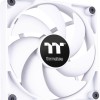 Thermaltake CT120 Case Fan με Λευκό Φωτισμό και Σύνδεση 4-Pin PWM 2τμχ Λευκό