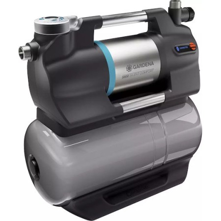 Gardena 09067-61 Μονοφασικό Πιεστικό Συγκρότημα Νερού Χωρίς Δοχείο 900W