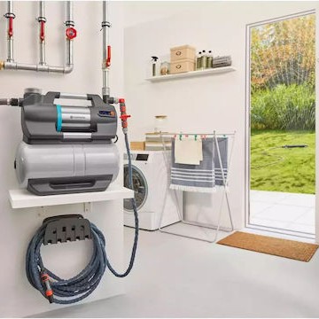 Gardena 09067-61 Μονοφασικό Πιεστικό Συγκρότημα Νερού Χωρίς Δοχείο 900W