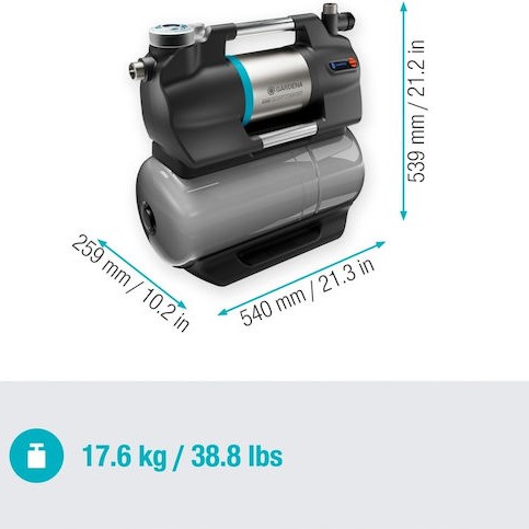 Gardena Ηλεκτρική Αντλία Επιφάνειας 1050W