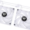 Thermaltake CT120 Case Fan με ARGB Φωτισμό και Σύνδεση 3-Pin / 4-Pin PWM 2τμχ Λευκό